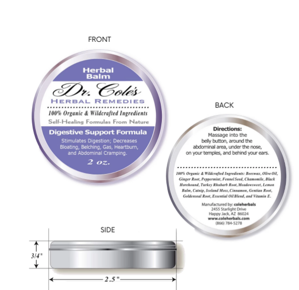 Dr. Cole's Digestive Formula