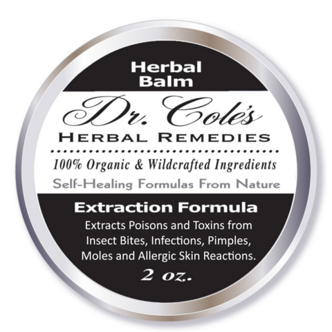 MOBU Herbals X-tracting Balm Cole Herbals Extraction Balm Organic Remedy Herbal Remedy
