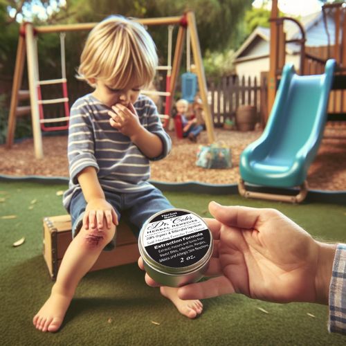 scraped knee extraction Balm
