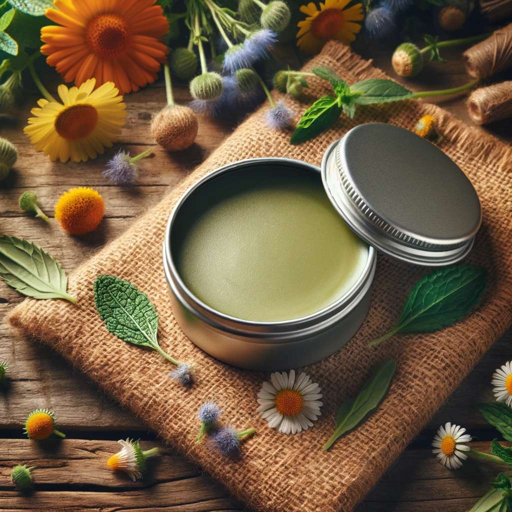 herbal remedy a,m, pain Balm