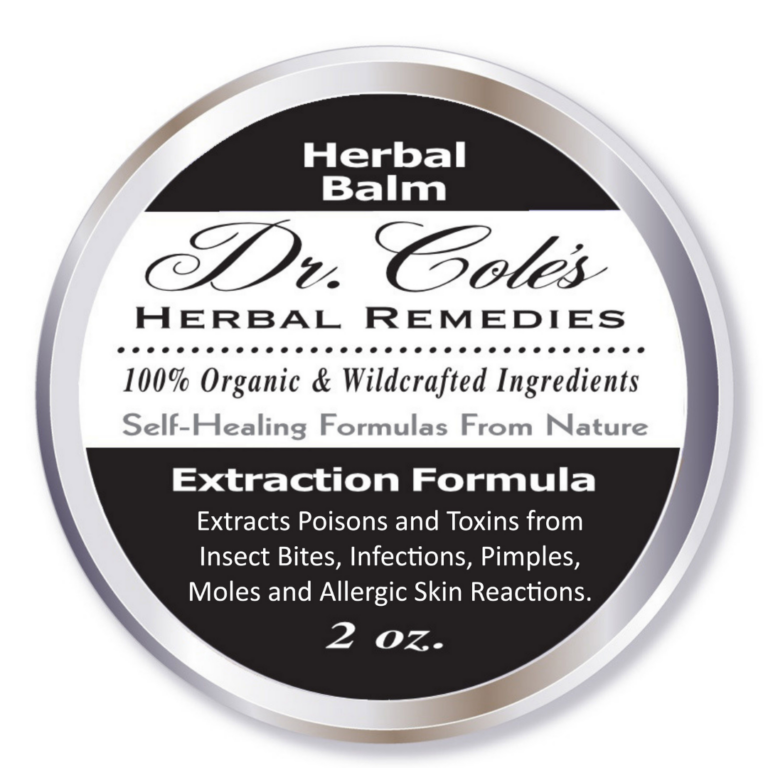 herbal blend extraction drawing salve