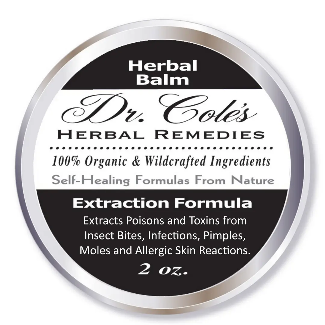 herbal blend extraction drawing salve