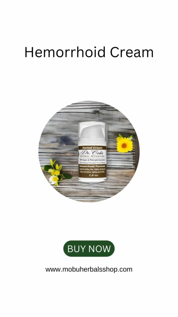 Natural Hemorrhoid Treatment Cream